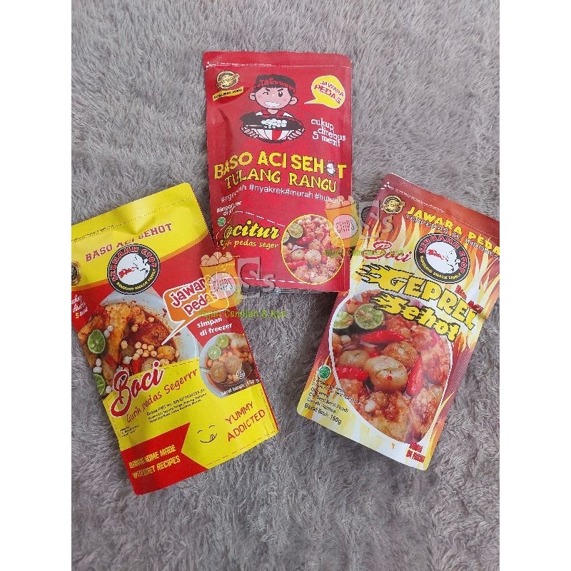 

Baso Aci Sehot / Cemilan Instan Khas Bandung