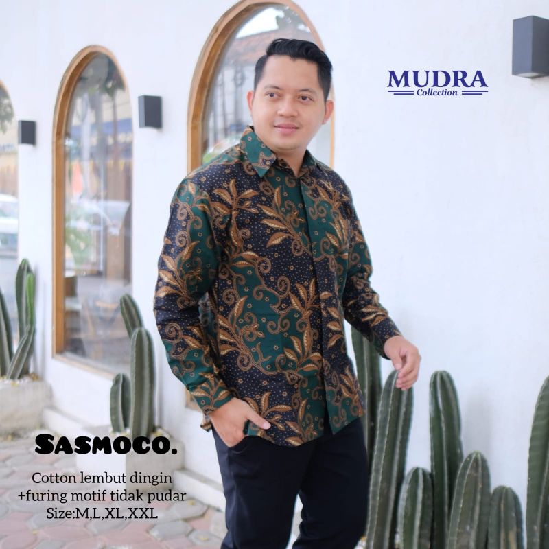 batik lengan panjang Mudra