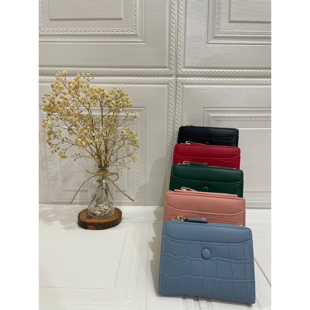 Corry Wallet / Dompet kecil / Dompet wanita / Dompet lipat wanita / Dompet tipis / Dompet mini