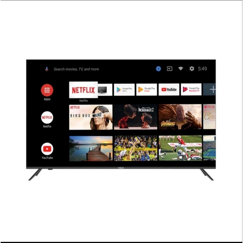 ID LED TV AQUA 32 INCH SMART ANDROID GOOGLE TV DIGITAL TV NEW SERIES