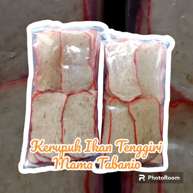 

Kerupuk Ikan Laut khas Tabanio 200gr