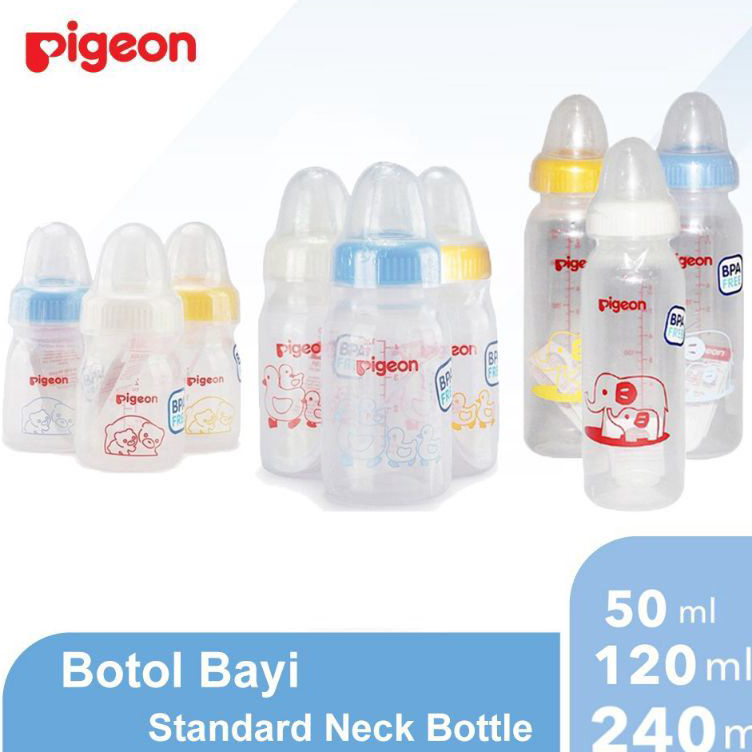 Terbaru Pigeon Botol Susu Bayi Assorted Standard | Dot Nipple Original Pigeon