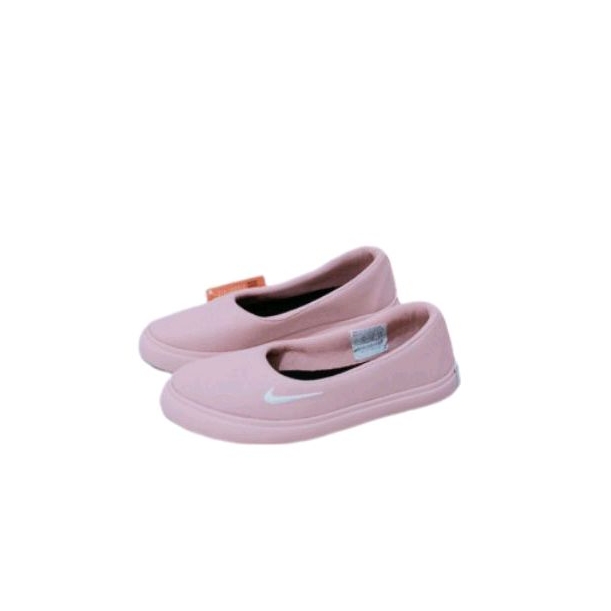 sepatu anak perempuan slip on Sneakers slop kanvas import sekolah santai