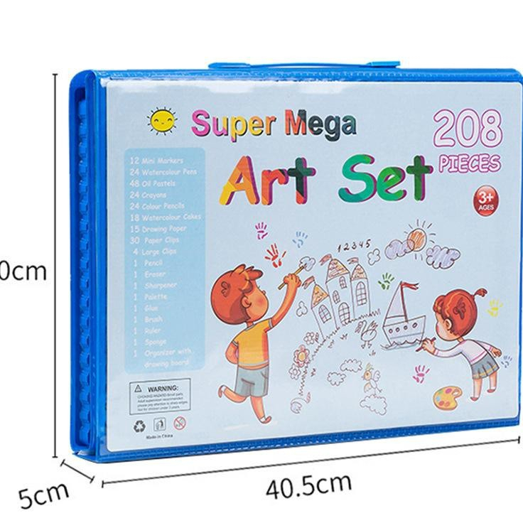 

♪↔✴❆ Crayon Art Set Colouring Box/ Krayon Lengkap/ Set Mewarnai
