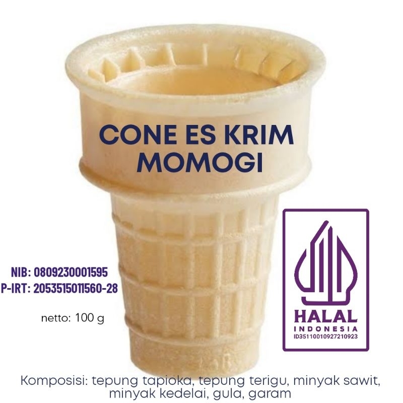

cone ice cream / cone es krim P-IRT: 2053515011560-28 free bubble wrap