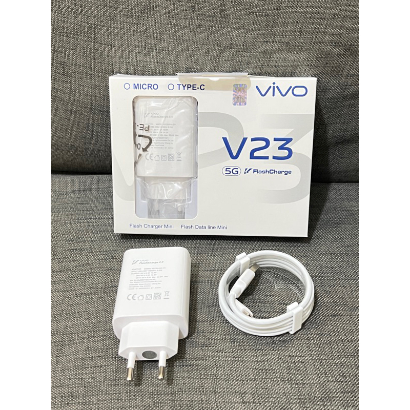Charger Vivo Type C Cass Vivo Type C FlashCharger Original