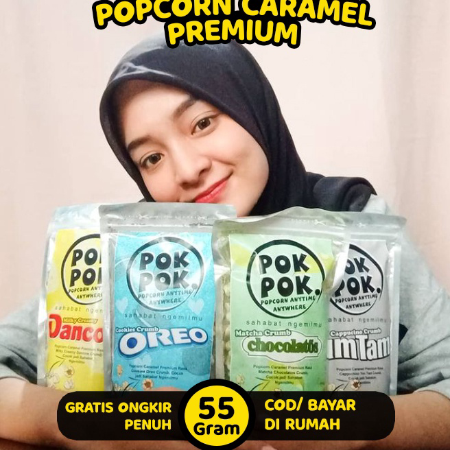 

Model Terkini ✅ (HALAL - TERMURAH) POPCORN XXI CARAMEL/ POPCORN CAMILAN/ SNACK/ JAJANAN MURAH/ MAKANAN RINGAN/ CAMILAN MURAH/ CEMILAN MURAH BY CAMILAN VIRAL