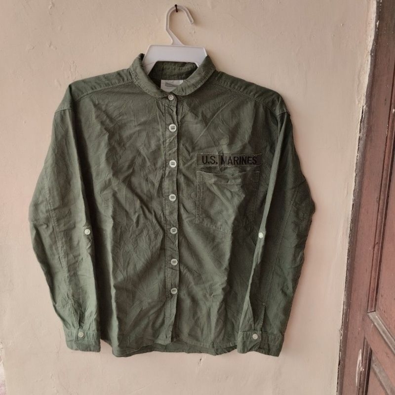 Kemeja Niko and U.S Marines Style John Lennon
