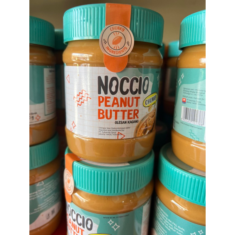 

NOCCIO PEANUT BUTTER 340gram exp bulan 5 2025