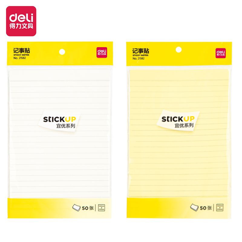 

DELI EC STICKY NOTES A5 21582