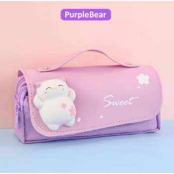 

Kotak Pensil Dekompresi / Tempat Pensil Squishy 3D Pencil Case