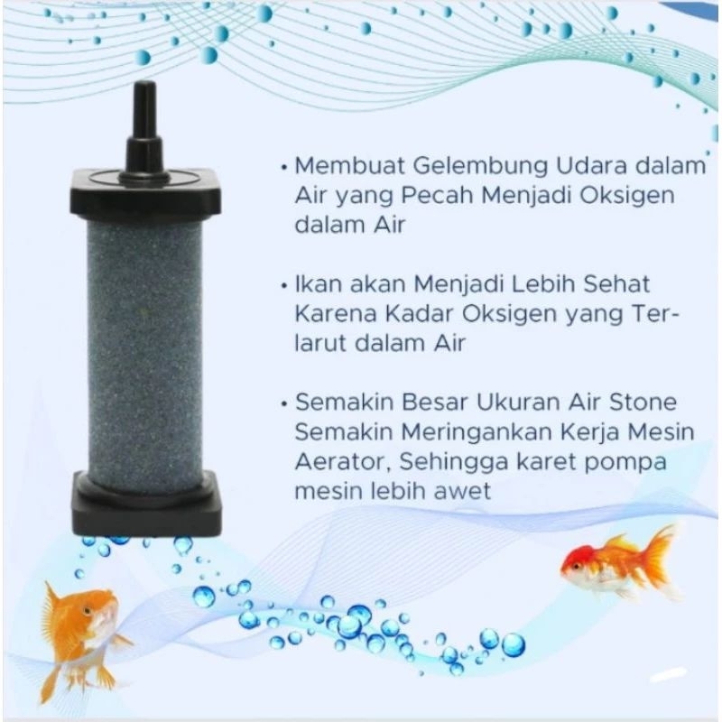 Batu Pemecah Udara Airstone aerator HB 016