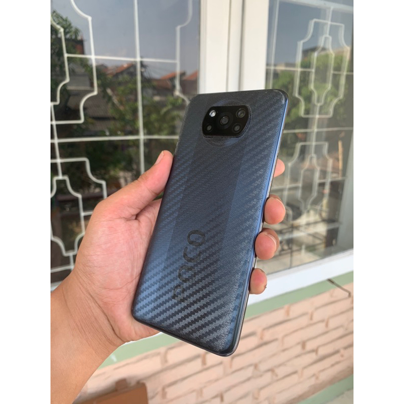 hp second xiaomi poco x3 nfc ram 8/128gb siap pakai