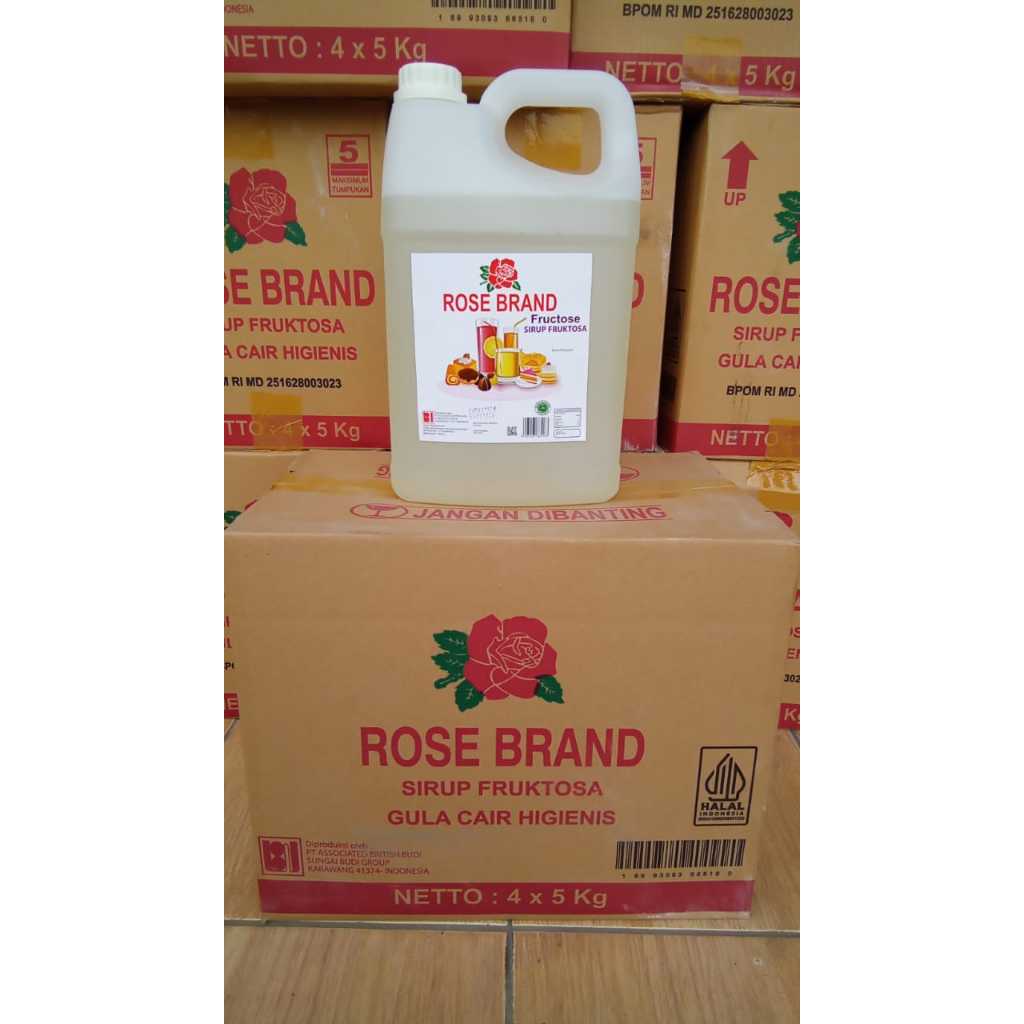 

GULA CAIR / SIRUP FRUKTOSA ROSEBRAND 5 kg/jrg