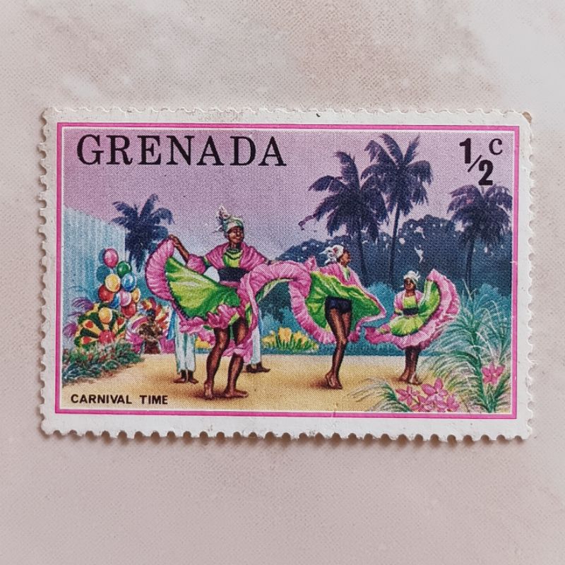 

(AA) Perangko Grenada 1976 Tourism - Carnival time 1/2c Used