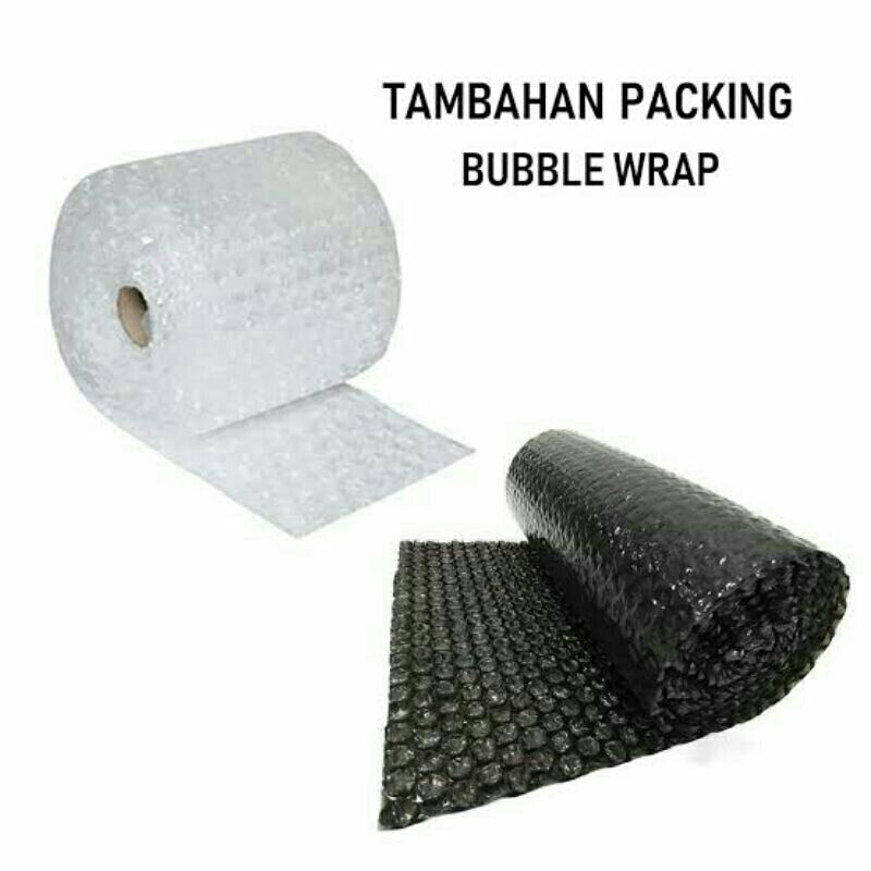 

buble wrap tambahan untuk packing