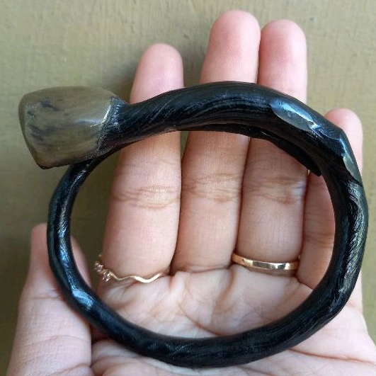 Gelang akar bahar berbatu bonggol asli 100%