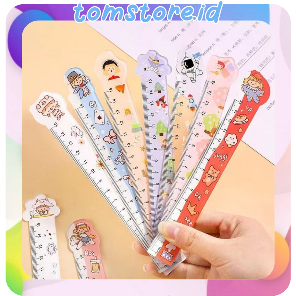 

TOMSTORE.ID Funny Plastic Ruler 15 cm / Penggaris plastik funny karakter / penggaris anak sekolah 15 cm S103