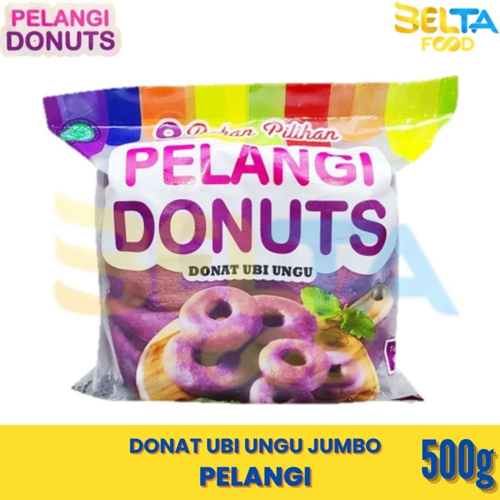 

Pelangi Donat Ubi Ungu Jumbo Isi 10 Murah