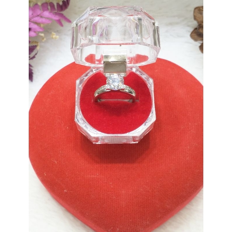 Cincin mata satu perak 925