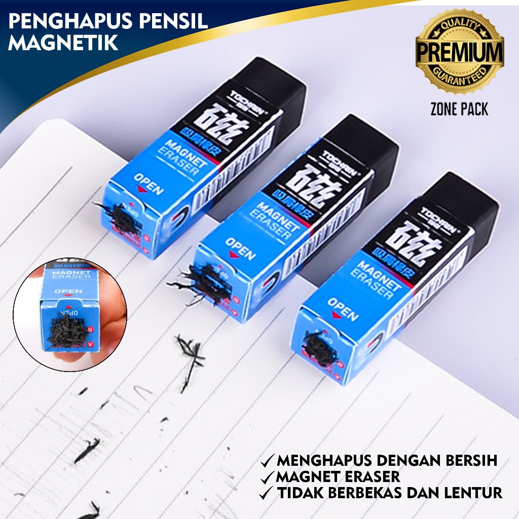 

Penghapus Pensil Magnetik |Penghapus Magnet|Penghapus Peralatan Sekolah|Magnetic Eraser
