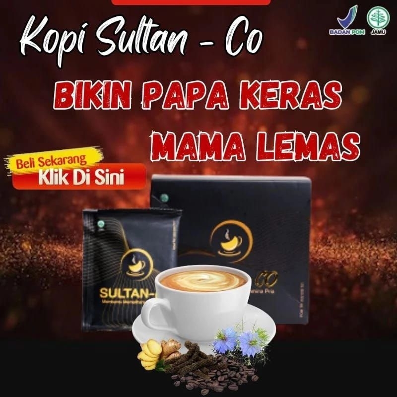 

KOPI SULTAN CO ISI 10 SACHET-KOPI SULTAN -CO ASLI-KOPI PENAMBAH STAMINA