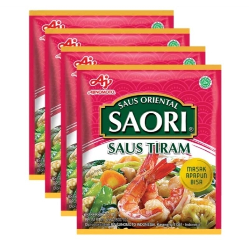 

Saori saus tiram/saus teriyaki/saus lada hitam 1 sachet