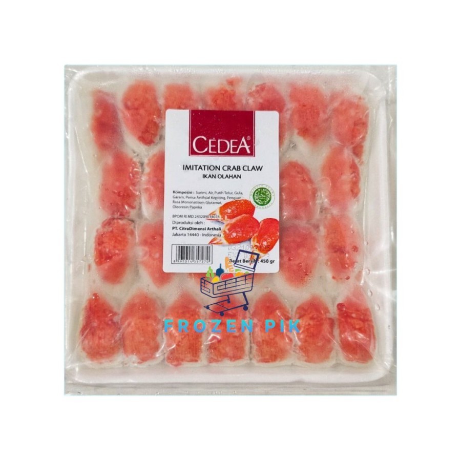

Crab Claw Cedea Capit Kepiting 450Gr