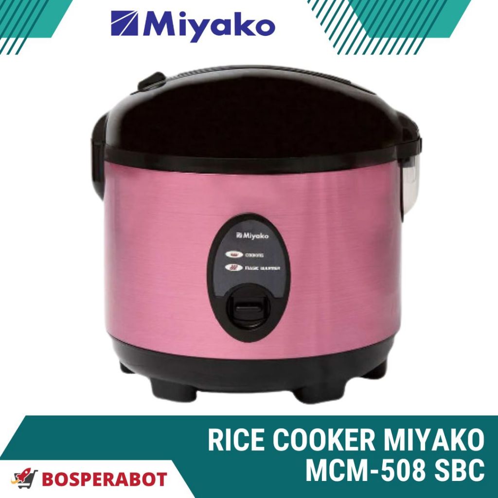 [COD] MIYAKO RICE COOKER / MAGIC COM MCM 508 SBC (0,6 LITER - 1,8 LITER)