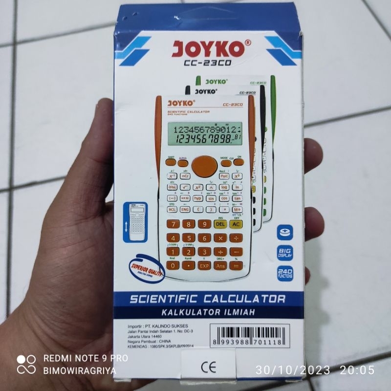 

Kalkulator Joyko CC-23CO