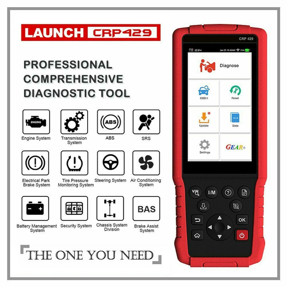 Scanner Launch X431 Pilot All System Scan CRP429 Scantool