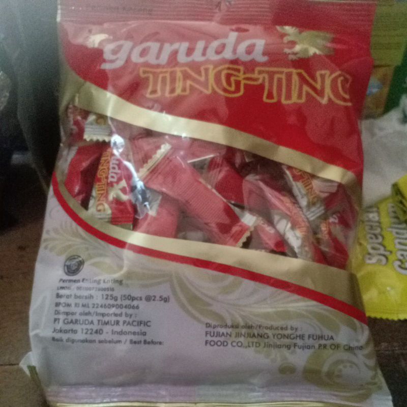 

permen garuda ting ting 125 gr(50pcs)