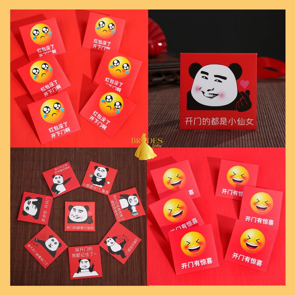 

BD Amplop Stiker Lucu / Karakter Lucu / Angpao Pernikahan WED10