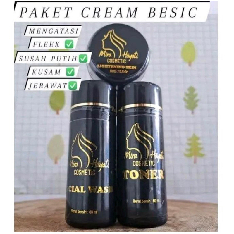 Cream MH Whitening Mira Hayati Original / krim pemutih wajah bpom