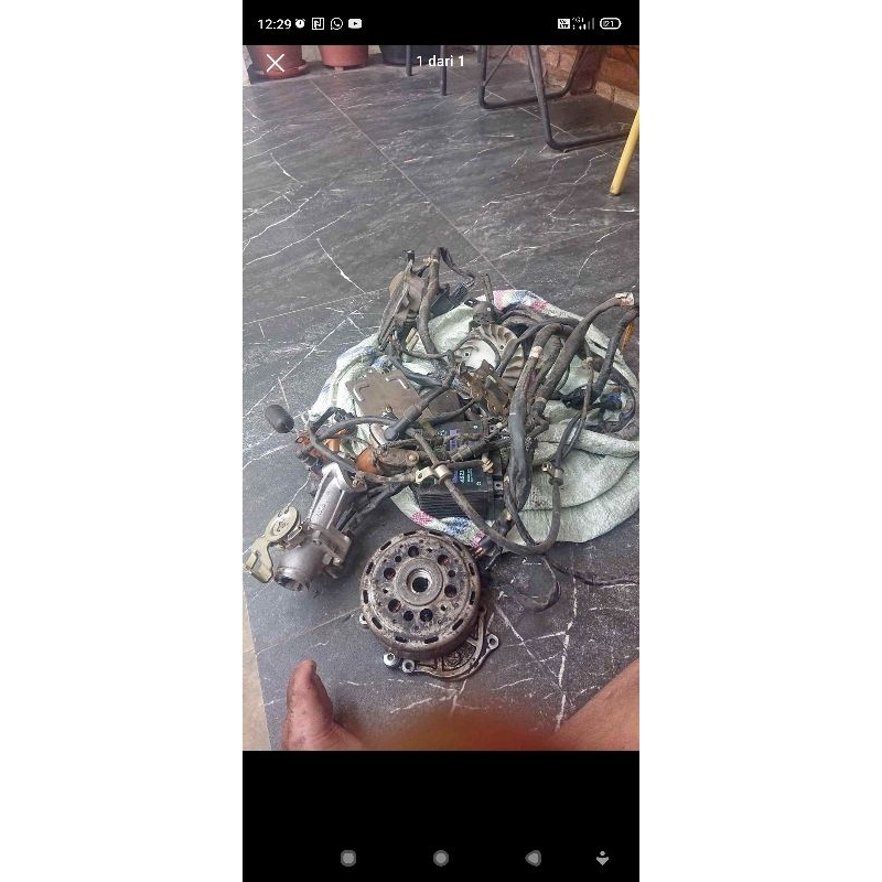 pengapian set acg vario 125 new led original