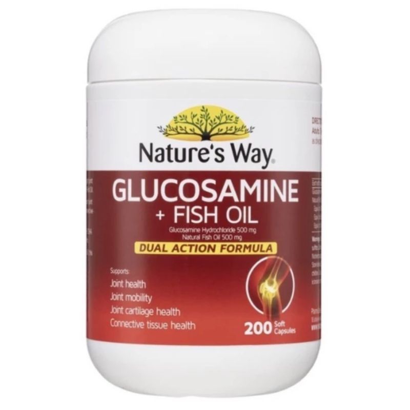 Nature's Way Glucosamine + Fish Oil  200 Tablet