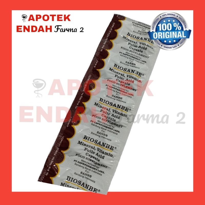 BIOSANBE TABLET PERSTRIP vitamin