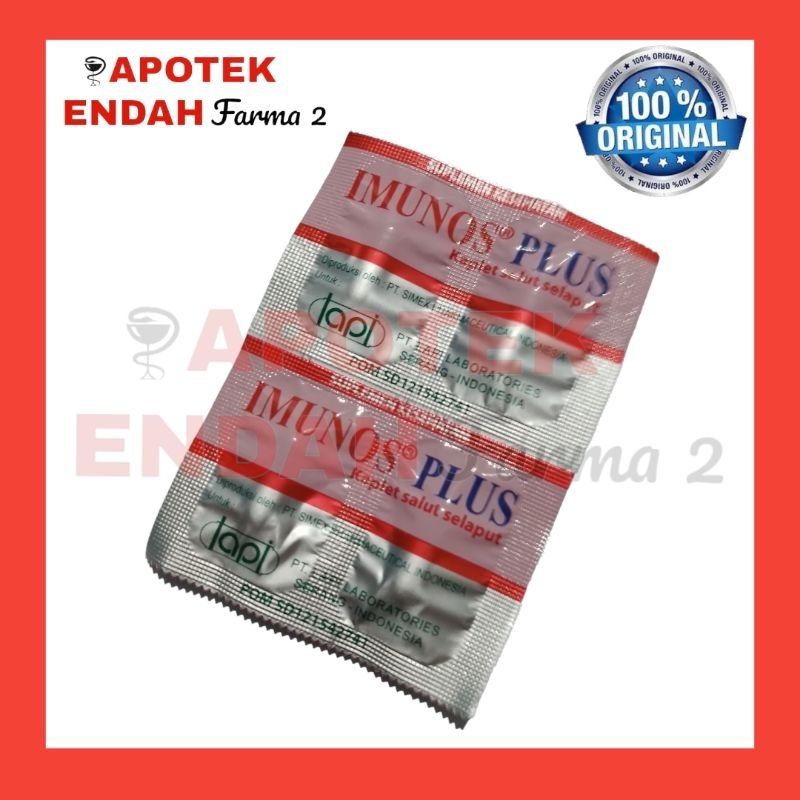 IMUNOS PLUS TABLET PERSTRIP vitamin