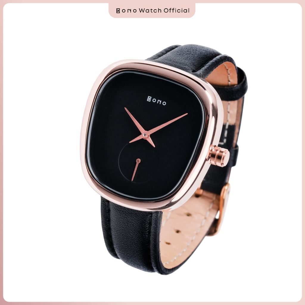 TERMURAH Jam Tangan Wanita Bono Watch Siena Dark Rose Gold