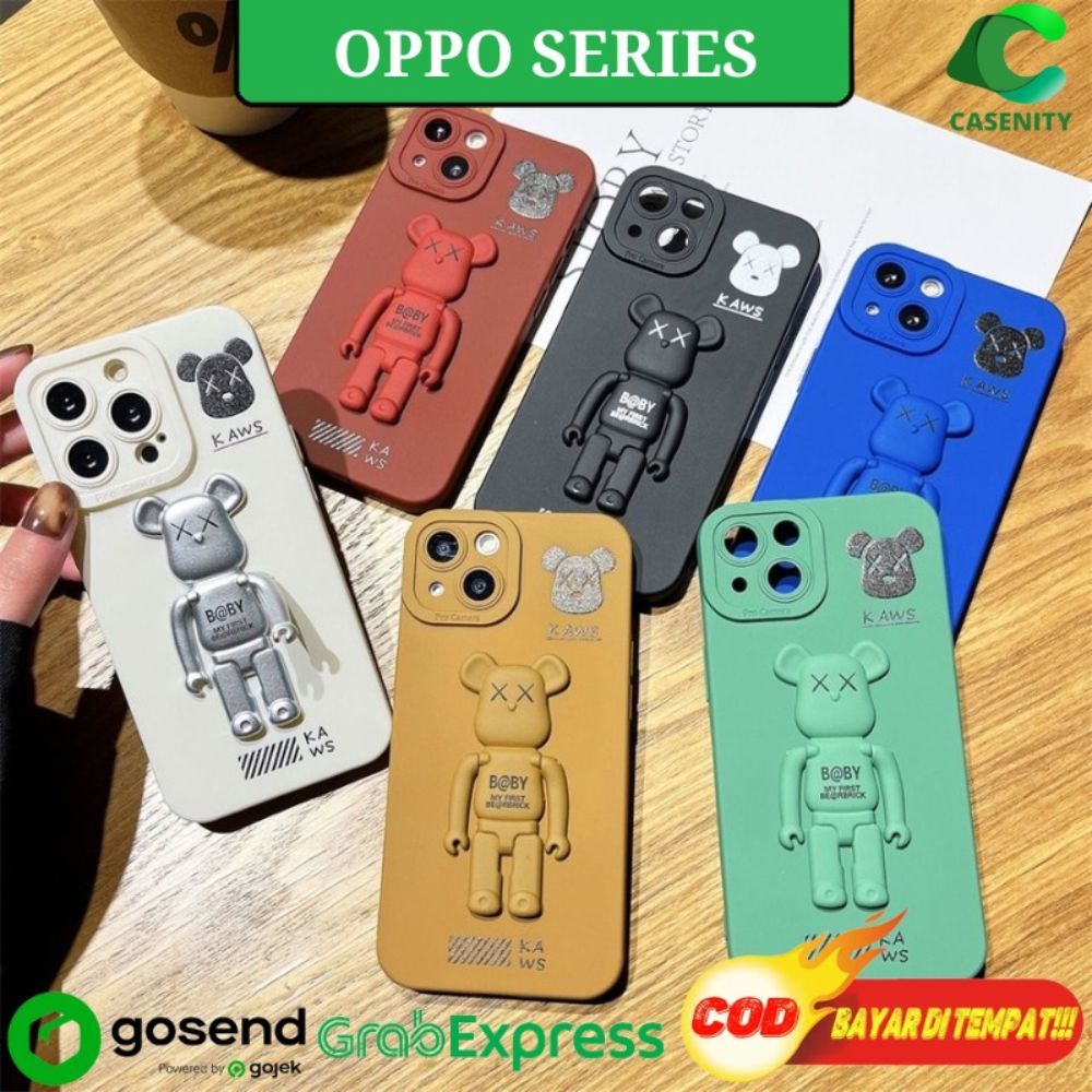 Case Oppo A15 A15S A16 A16S A5 2020 A9 2020 A5S A7 F9 A12 A54 4G Casing SoftCase Liquid Kaws Pro Cam