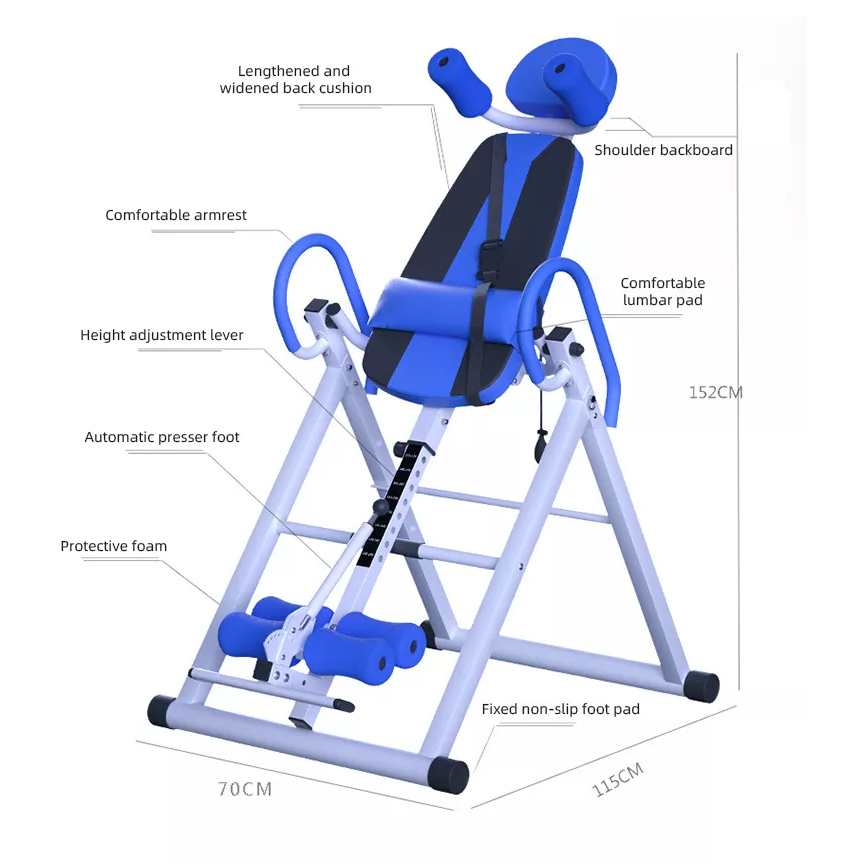 Invertion Table alat peninggi badan dan streching otot syaraf kejepit olahraga tulang belakang pertumbuhan anak