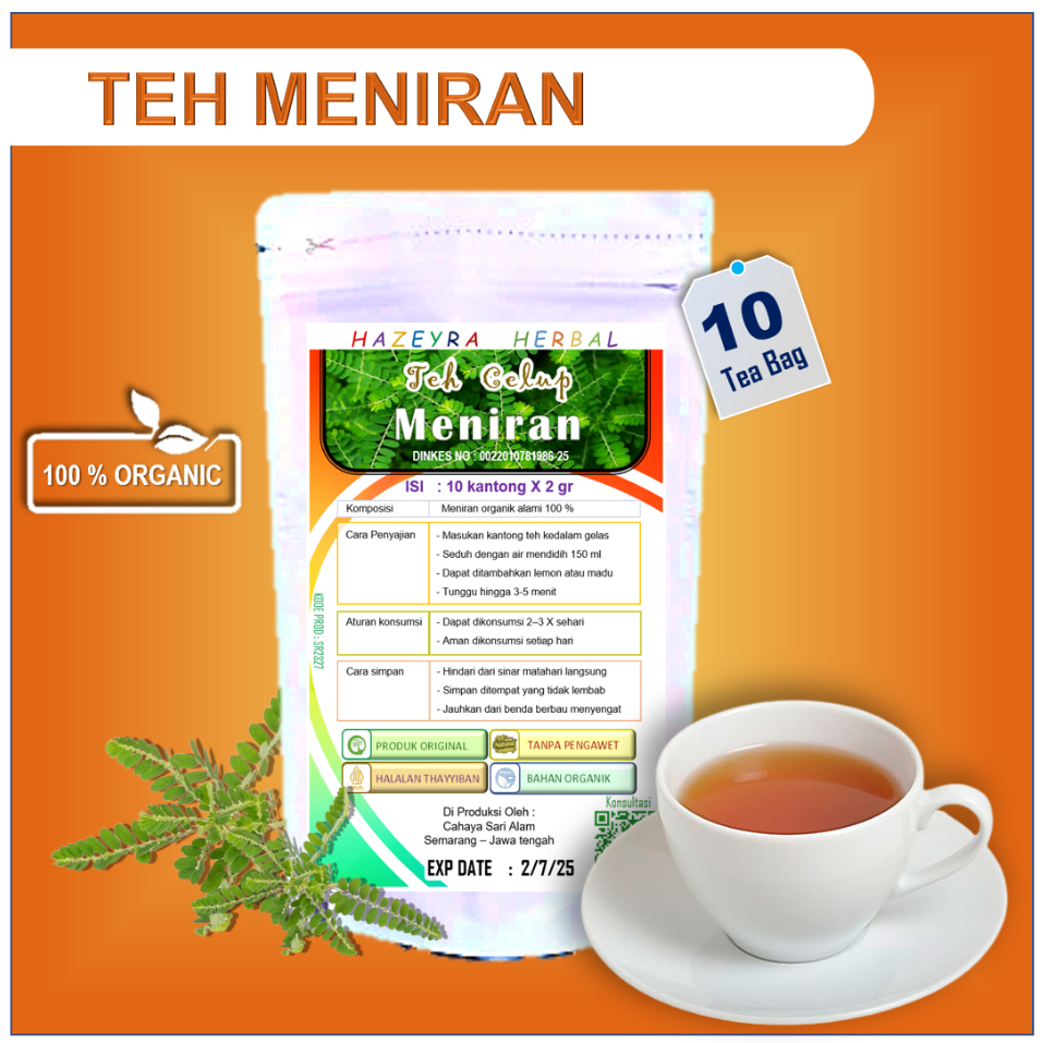 

teh meniran ekstrak herbal imunitas hepatitis penyakit dalam gangguan hati liver peradangan jamu kesehatan suplemen isi 10pcs