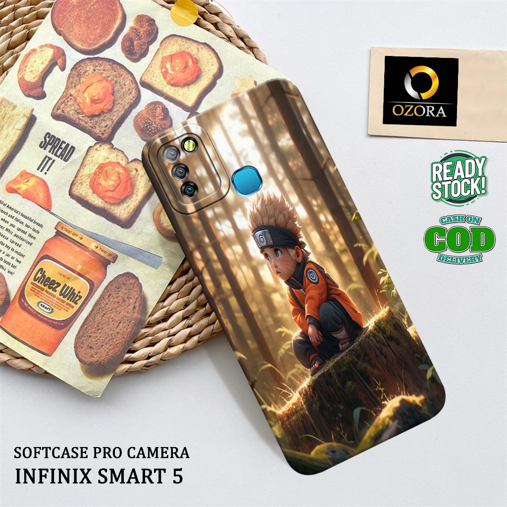 OZORA - Softcase Hp INFINIX SMART 5 Terbaru - Fashion Case ANIME - Case Hp INFINIX SMART 5 - Casing 