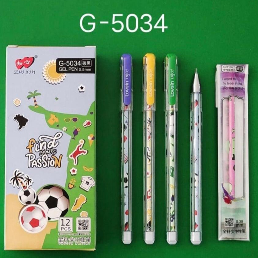 

Bolpen Gel Zhixin G-5034 / G-5034 Gel Pen