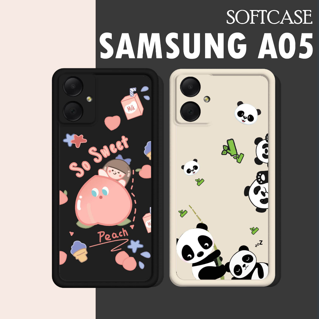 Softcase Samsung A05 [UV07] Casing Samsung A05 - Case Pelindung Handphone A05 - Casing Protect Kamer