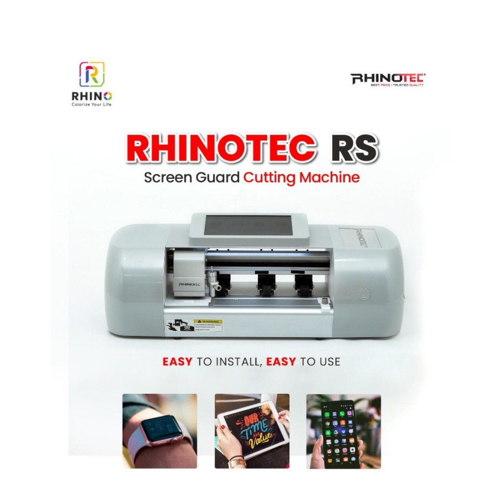 RHINOTEC MESIN CUTTING PEMOTONG ANTI GORES HANDPHONE HYDROGEL RRS 18