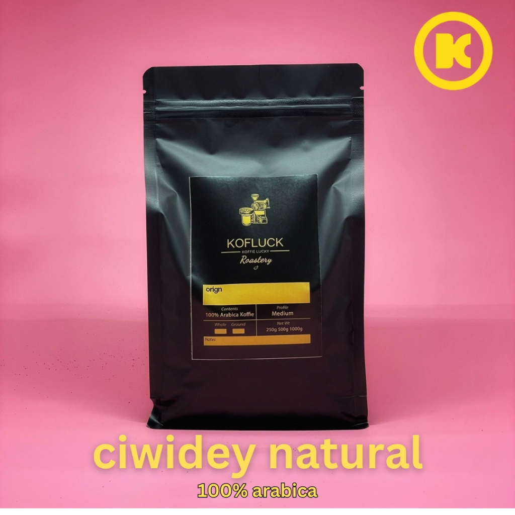 

Kofluck - Ciwidey West Java Natural 200gr coffee beans