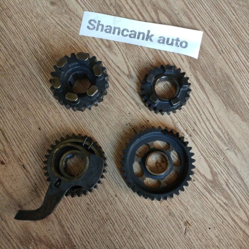 gigi rasio bagian as gir depan KPH, Kirana, karisma, Supra x 125 original copotan