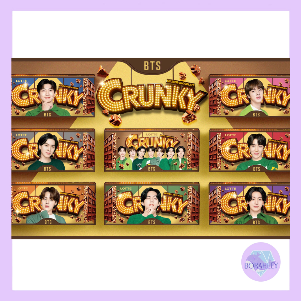

CRUNKY BTS COKLAT SNACK