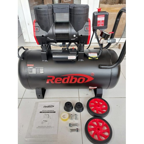 Kompresor Angin Listrik REDBO RB 2HP 2 HP 50L Oilless Silent 50 Liter